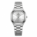 Montre femme Reward Facette Givré — cadran argenté, boîtier brossé, Tunisie