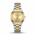 Montre femme Reward Facette Soleil — cadran doré soleil, boîtier octogonal, Tunisie