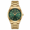 Montre femme Reward Lumière Éden — cadran vert profond boîtier doré, Tunisie