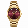 Montre femme Reward Prestige Sang Royal — cadran rouge cristaux boîtier doré, Tunisie